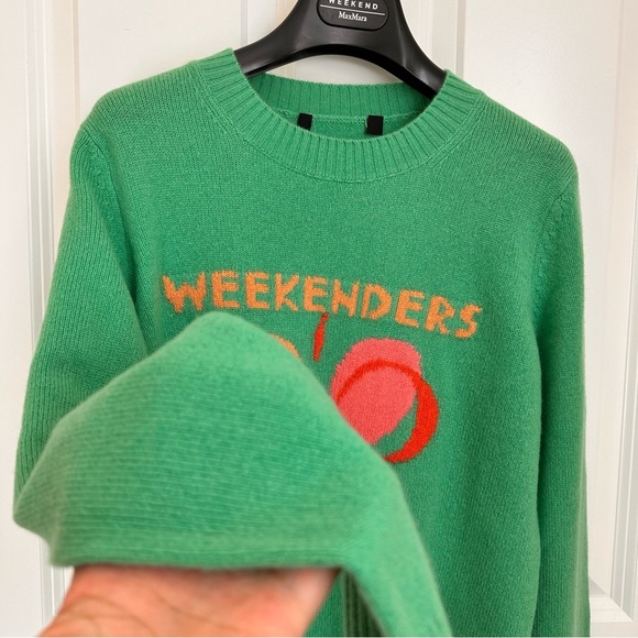 NWOT Weekend Max Mara Label-cut 100% Cashmere Sweater Size:Small US4 Fall/Winter - Picture 11 of 14